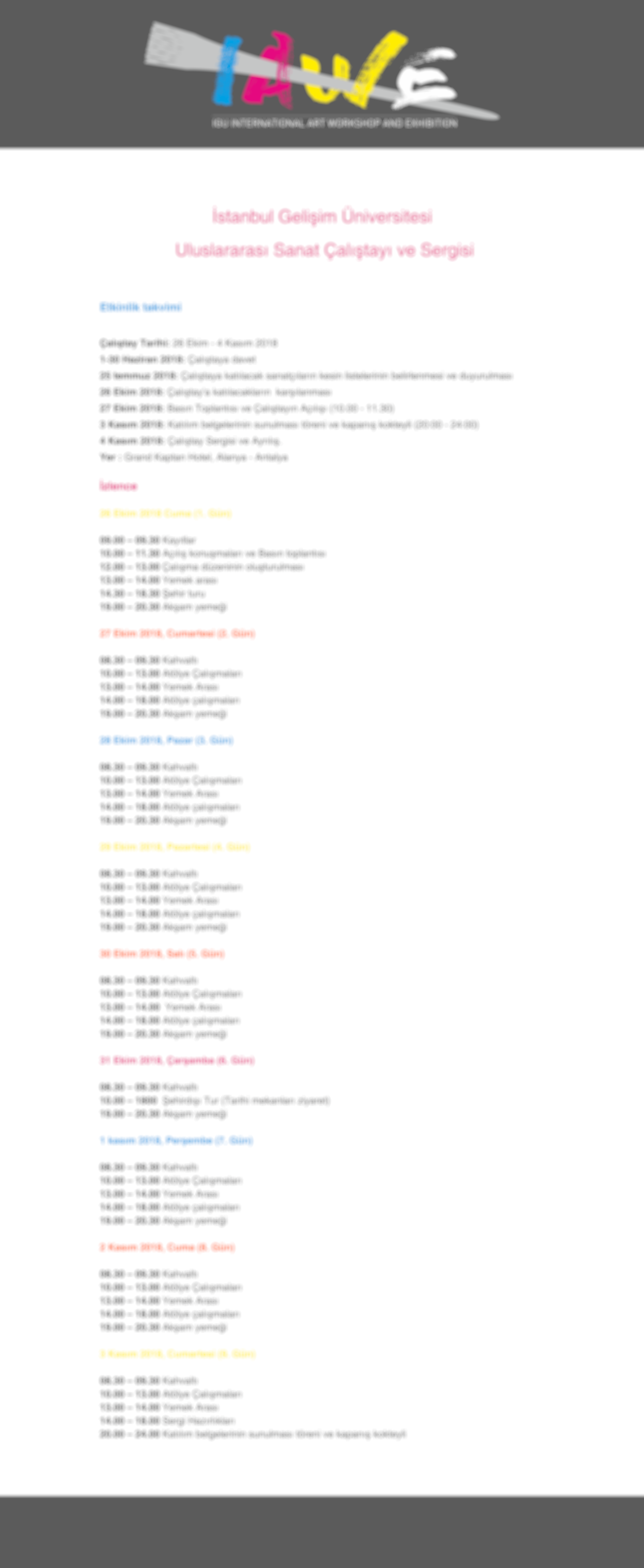 IAWE Program Tr